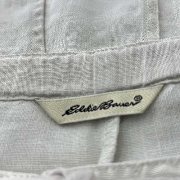 Eddie Bauer Linen Maxi Skirt With Drawstring Waistband - Picture 9 of 10